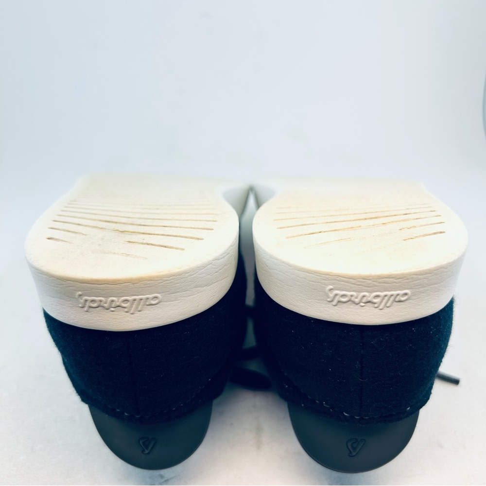 Allbirds Women's Black White Sole Merino Wool Piper Casual Sneakers size 8 38 - Picture 11 of 11
